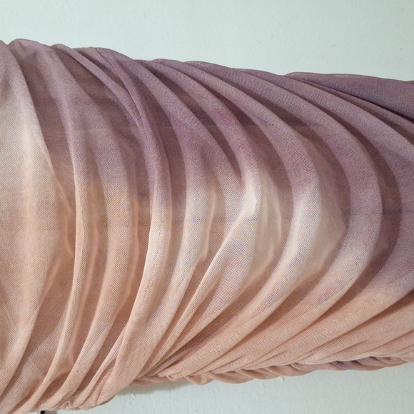 NWT SHADES OF PINK PRINTED TULLE DRESS - Picture 11 of 13